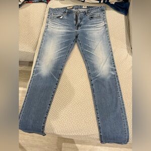 Adriano Goldschmeid  The Dylan Light Blue Denim Jeans